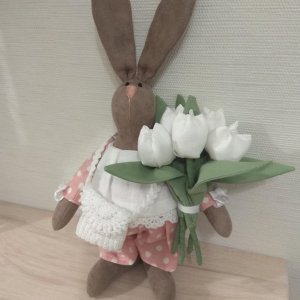 Работа Очаровательный зайчик