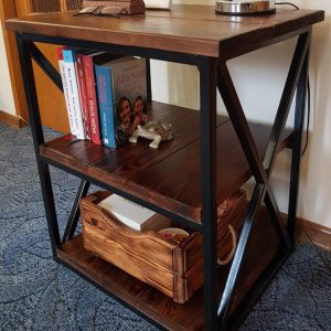 Работа Тумба – стиль лофт.