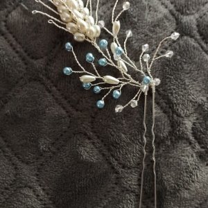 Работа Шпилька с колоском в прическу