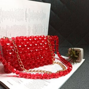 Робота Сумка с бусин, сумка з бісеру, 