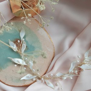 Работа Нежная веточка из витрали