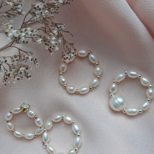 Работа Кольца из жемчуга