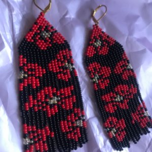 Работа Серьги Маки