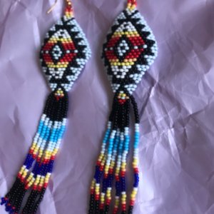 Работа Серьги Народные