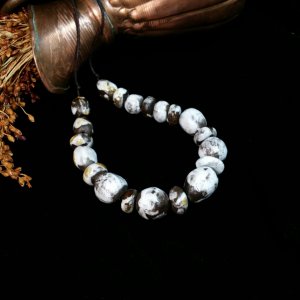 Работа Бусы Брауни из керамики моей ручной работы