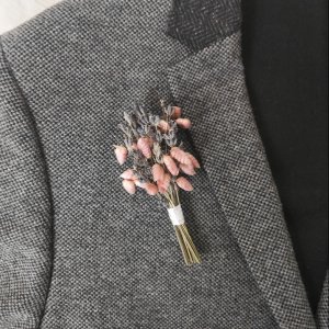 Робота Міні букетики з сухоцвітів, бутоньєрки із сухоцвітів,