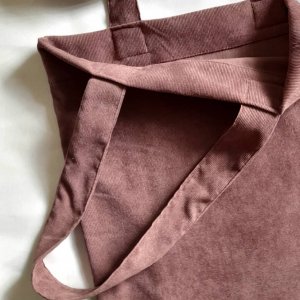 Работа Шопер из вельвета