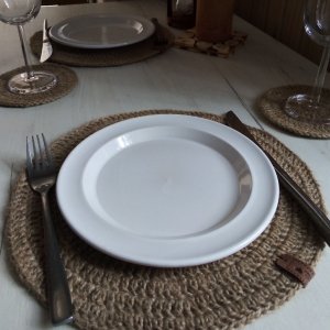 Работа Подставки под тарелки