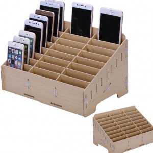 Работа Подставка-органайзер для телефонов,