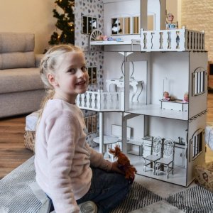 Работа Детский домик для барби