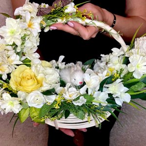 Работа Весенняя корзина