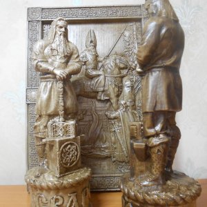 Работа Большой Кумир Славянского Бога Сварога - Оберег 2022