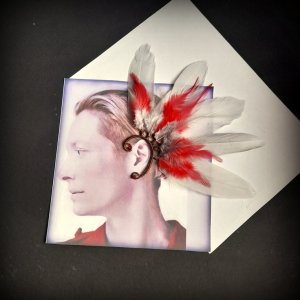 Работа Кафф на ухо Каменная роза