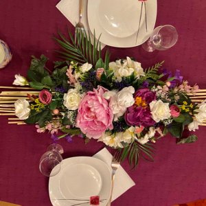 Работа Цветочная композиция