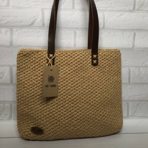 Робота Сумка із джутового шпагату