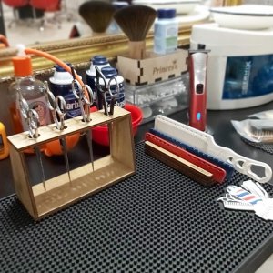 Работа Подставка для ножниц
