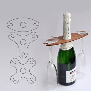 Работа держатель бокалов