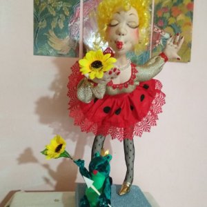 Робота Текстильна лялька – подарунок сувенір