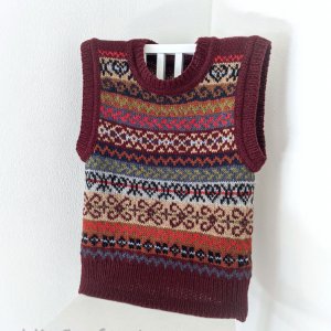 Робота Безрукавка у вінтажному стилі