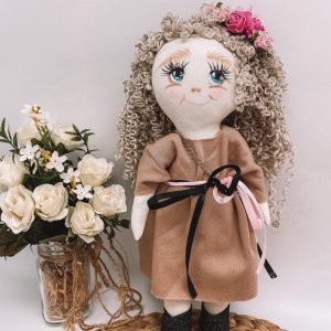 Работа Кукла текстильная