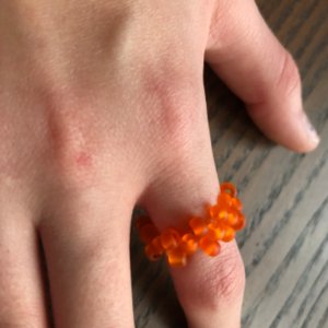 Робота Колечко (монастирське плетіння) хрестиком