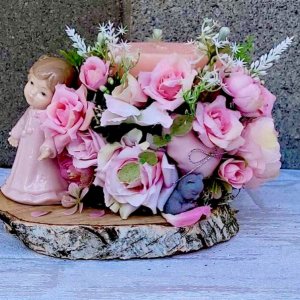 Работа Нежный подсвечник