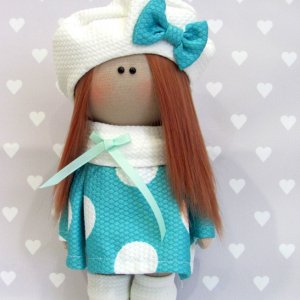 Работа Текстильная кукла Моника