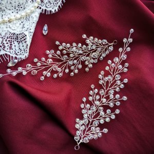 Работа Веточки в прическу, украшение для невесты, выпускницы