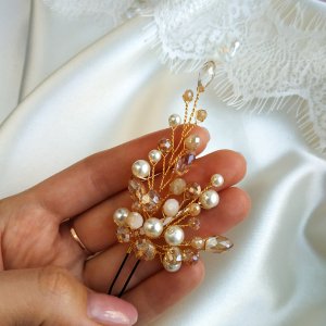 Робота Шпилька прикраса в зачіску нареченої, випускниці