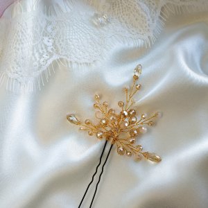 Работа Шпилька украшение в прическе невесты, выпускницы