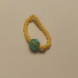 Робота Кільце з бісеру, кільце з намистиною, кільце Україна