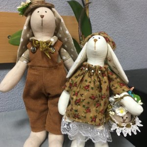 Робота Великодні зайчики Тільда