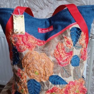 Робота Сумка джинсова