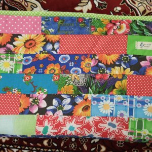 Робота Ковдра з клаптиків дитяча. Розмір 110х140 см.