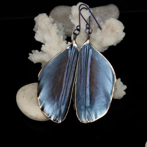 Работа Серьги: "Ночная птица" 89/15