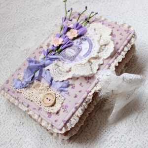 Работа Блокнот ручной работы в стиле Прованс