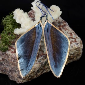 Работа Серьги : "Сумеречная птица" 89.55