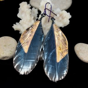 Работа Серьги "Птица" 87/07