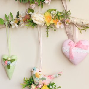 Работа Пасхальная птичка на шесте