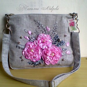 Робота Сумка "Півонія".