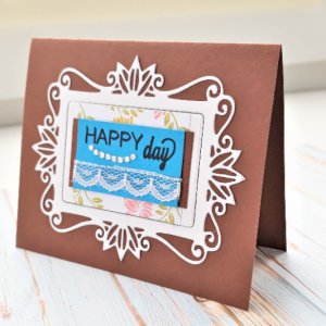 Работа Открытка "Счастливый день"