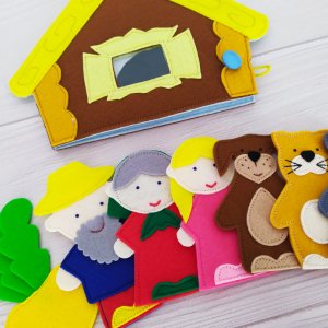 Работа Пальчиковый театр. Сказки