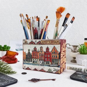 Работа Органайзер подставка для канцелярии "Амстердам"