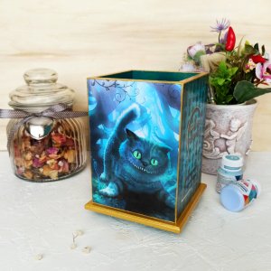 Работа Органайзер подставка для канцелярии "Чешир"