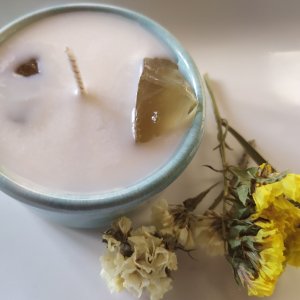 Работа Свеча с лимоном