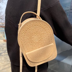 Робота Шкіряний рюкзак, ранець, шкіряний наплічник