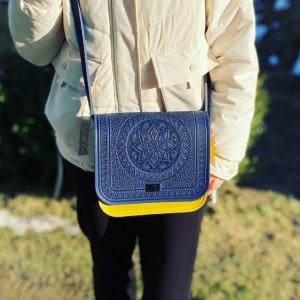 Робота Шкіряна сумка, жіноча шкіряна сумка,ручна робота