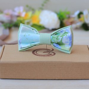 Робота Краватка-метелик кольору морської піни Romantik