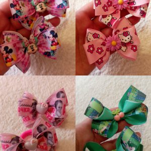 Робота Дитячі бантики на резиночках