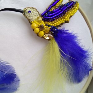 Робота Патріотична брош